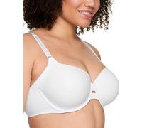 Warner's Women's No Side Effects Underarm-Smoothing Comfort Underwire Lightly Lined T-Shirt Bra 1356, White, 38B