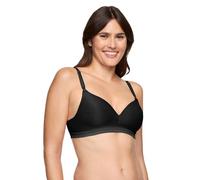 Warner's Women's Play It Cool Wire-Free Contour Bra with Lift, Black, 34C