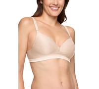 Warner's Women's Play Stay Cool and Dry Wireless Lift Comfort Bra Rn3281a, Opaque, Butterscotch, 36D