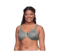 Warner's Women's Plus Size Signature Cushioned Support and Comfort Underwire Unlined Full-Coverage Bra 35002a, Storm, 38C