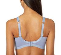 Warner's Women's Plus-Size Simply Perfect Easy Sized No Bulge Wirefree Bra, Toasted Almond Gardenia Contrast, L