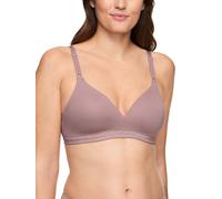 Warner's Women's Plus Size Simply Perfect Super Soft Wireless Lightly Lined Comfort Bra Rm1691t, Mauve, 36D
