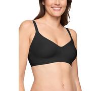 Warner's Women's Simply Perfect Easy Sized No Bulge Wirefree Bra T-Shirt, Black, XL