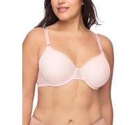 Warner's Womens Warners Blissful Benefits Women's Breathable Lightly Lined Underwire Easy Size T-Shirt Bra, Blush, M