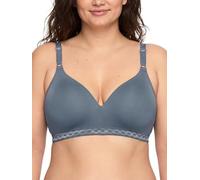 Warner's Womens Women's Cloud 9® Super Soft Wireless Lightly Lined Comfort Bra 1269, Bluestone, 36B