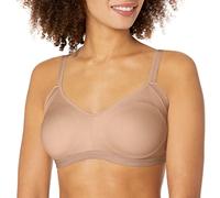 Warner's womensRM3911TSimply Perfect Easy Sized No Bulge Wirefree Bra T-Shirt Bra - Brown - XL