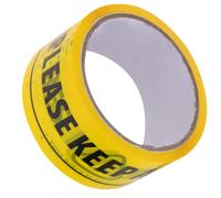 Warning Adhesive Tape Pvc Floor Warning Tape Yellow Highly Visible for Shops and Warehouses