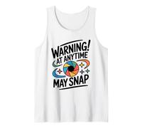 Warning At Any Time May Snap, Photographer Photography Tank Top