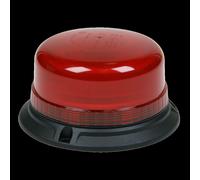 Sealey LED Warning Beacon WB952LEDR 12V/24V SMD LED 3 x 6.5mm Bolt Fixing - Red