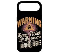 Warning Berry Picker Stop Car For Roadside Bushes Case for iPhone Air