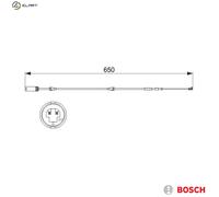 Bosch AP841 Wear Sensor - 1 Piece