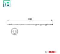 Bosch Brake Pad Wear Sensor 1 987 473 525, Brake Wear Indicator for MINI R56 R55 R57 R59