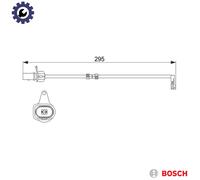 BOSCH 1 987 474 508 Brake pad wear sensor