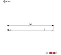 BOSCH Brake Pad Wear Sensor 1 987 474 561 – Disc Brake – for Porsche 911/Targa/Convertible