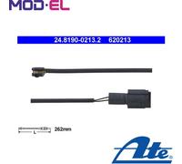 Warning Contact, brake pad wear for BMW ATE 24.8190-0213.2
