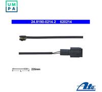 ATE 24.8190-0214.2 Brake Pad Wear Sensor for BMW 5 7 6 8