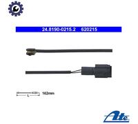 WARNING CONTACT BRAKE PAD WEAR FOR BMW 3 E21 M10 B16 M10 B18 M10 B20 M20 B20 ATE