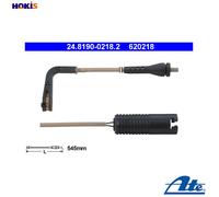 WARNING CONTACT BRAKE PAD WEAR 24.8190-0218.2 FOR BMW 5/E39/Z8/Roadster/E2 4cyl