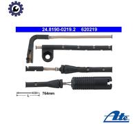 ATE 24.8190-0219.2 Brake pad wear sensor