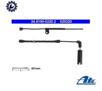 WARNING CONTACT BRAKE PAD WEAR 24.8190-0220.2 FOR BMW 3/E46/Convertible Z4/E85