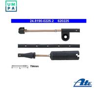 Brake pad wear indicator ATE 24.8190-0225.2 (1 set-1 piece)