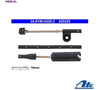WARNING CONTACT BRAKE PAD WEAR 24.8190-0225.2 FOR BMW X5/SAV/E53 M57D30 M54B30