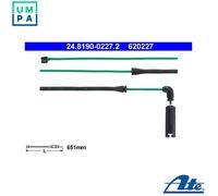 ATE Brake Pad Wear Sensor 24.8190-0227.2 for BMW 3 E46 Sedan/Convertible Front