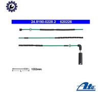 WARNING CONTACT BRAKE PAD WEAR FOR BMW 3 COUPE E46 S54 B32 3 CONVERTIBLE E46 ATE