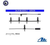 WARNING CONTACT BRAKE PAD WEAR 24.8190-0235.2 FOR MINI W17 D14 /1ND 1.4L 4cyl