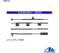 ATE Brake Pad Wear Sensor 24.8190-0236.2 - Warning Contact for MINI R50 R53 (1pc)