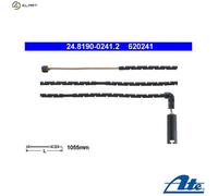 Fits ATE 24.8190-0241.2 Warning Contact, brake pad wear UK Stock