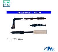 ATE Brake Pad Wear Sensor 24.8190-0264.2 for BMW 3/Convertible/E9/E92/E91
