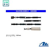 Fits ATE 24.8190-0285.2 Warning Contact, brake pad wear OE REPLACEMENT