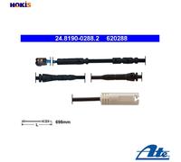 Brake pad wear sensor Disc Brake 24.8190-0288.2 ATE for BMW 1 Convertible