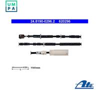 ATE Brake Pad Wear Warning Contact 24.8190-0296.2 Fits BMW X1
