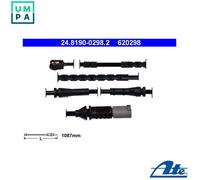 WARNING CONTACT BRAKE PAD WEAR 24.8190-0298.2 FOR BMW N52B25B/AF/A/BF 2.5L 6cyl
