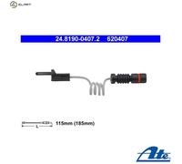 WARNING CONTACT BRAKE PAD WEAR 24.8190-0407.2 FOR VW LT/Mk/II/Platform/Chassis