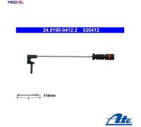 2x Brake pad wear sensor Disc Brake 24.8190-0412.2 ATE for MERCEDES-BENZ M-CLASS