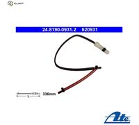 ATE Brake Pad Wear Sensor 24.8190-0931.2 Disc Brake Warning Contact Fits Porsche 997/911