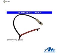 WARNING CONTACT BRAKE PAD WEAR FOR PORSCHE BOXSTER/CAYMAN M96.25/97.20 2.7L