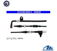 WARNING CONTACT BRAKE PAD WEAR FOR LAND ROVER RANGE ROVER SPORT L320 30DDTX ATE