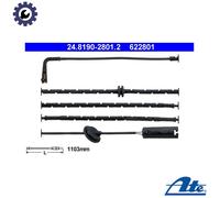 Warning Contact, brake pad wear for MG ROVER ATE 24.8190-2801.2