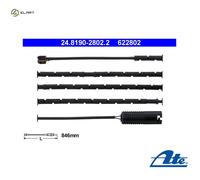 WARNING CONTACT BRAKE PAD WEAR FOR MG ROVER MG ZT 204D2 25 K4F 99W 18 K4G ATE