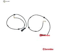 Brake Pad Wear Indicator Sensor fits OPEL OMEGA B 2.6 Front 00 to 03 Brembo New