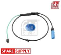 WARNING CONTACT, BRAKE PAD WEAR FOR ALPINA B5 D5 FEBI BILSTEIN 104575