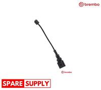 WARNING CONTACT, BRAKE PAD WEAR FOR AUDI A3 A3 / S3 LIMOUSINE BREMBO A 00 492