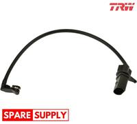 WARNING CONTACT, BRAKE PAD WEAR FOR AUDI A4 A5 A6 A7 TRW GIC356