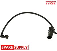 WARNING CONTACT, BRAKE PAD WEAR FOR AUDI A4 A5 A6 A7 TRW GIC356