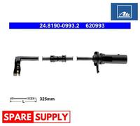 WARNING CONTACT, BRAKE PAD WEAR FOR AUDI A6 A7 ATE 24.8190-0993.2