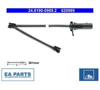 Warning Contact, brake pad wear for AUDI A7 ATE 24.8190-0989.2